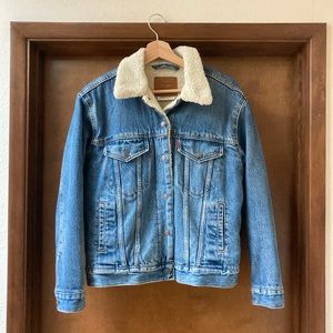 Levi’s Ex-Boyfriend Sherpa Trucker Jacket